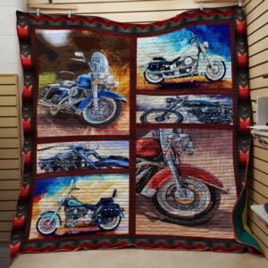 No Bike No Life Motorcylces Quilt Blanket  Quilt